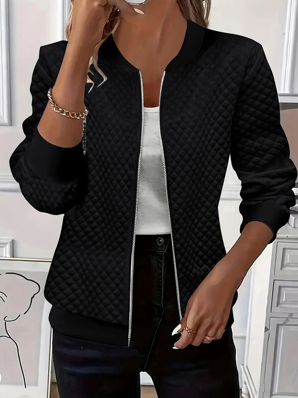 Veloura Ease™ Elegant Textured Jacket
