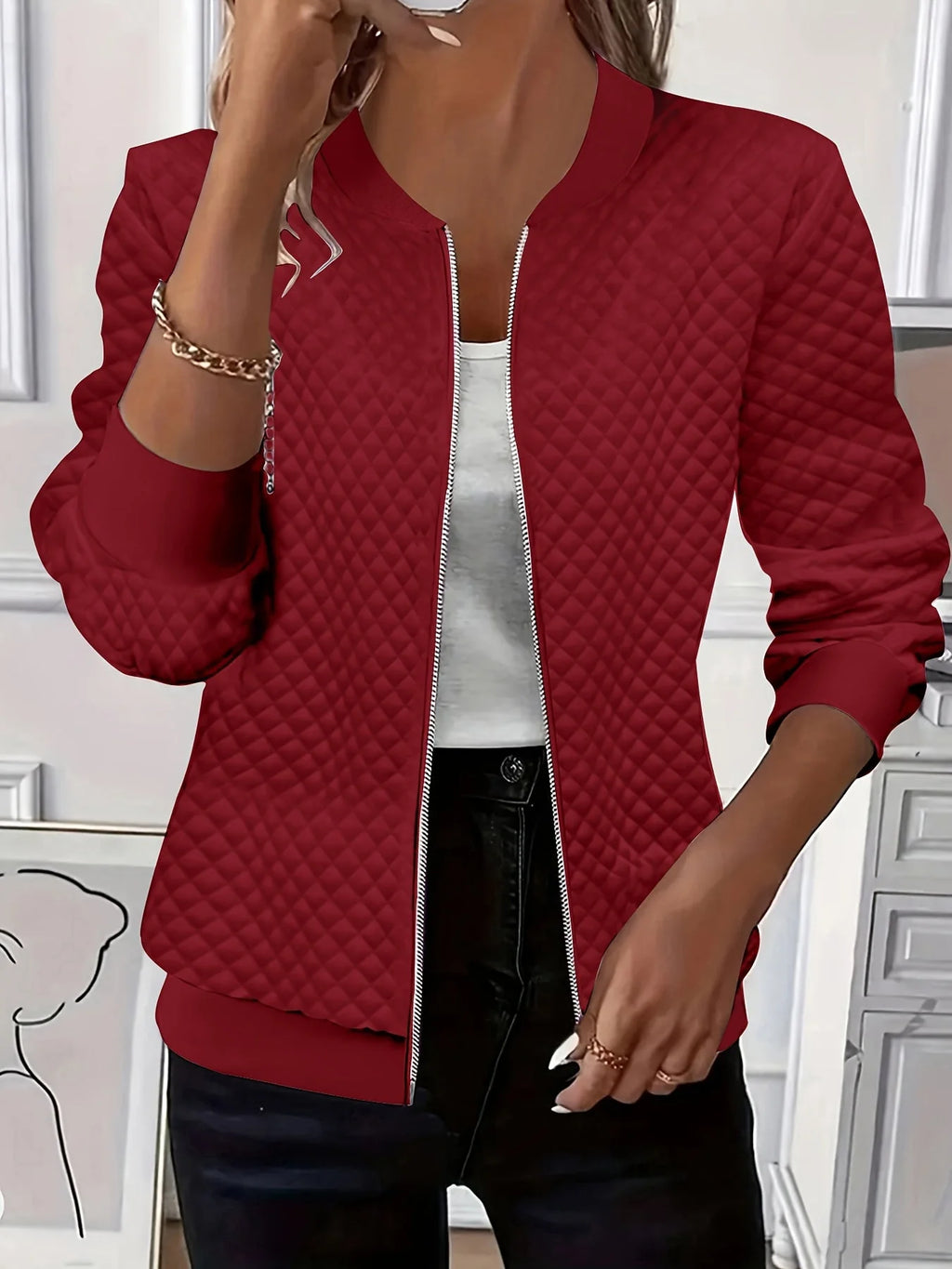 Veloura Ease™ Elegant Textured Jacket