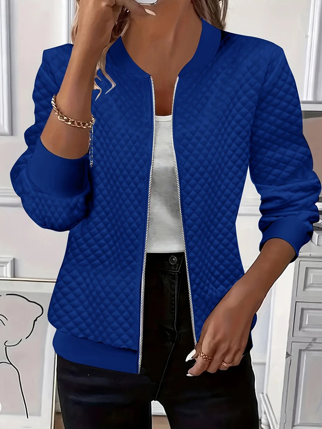 Veloura Ease™ Elegant Textured Jacket