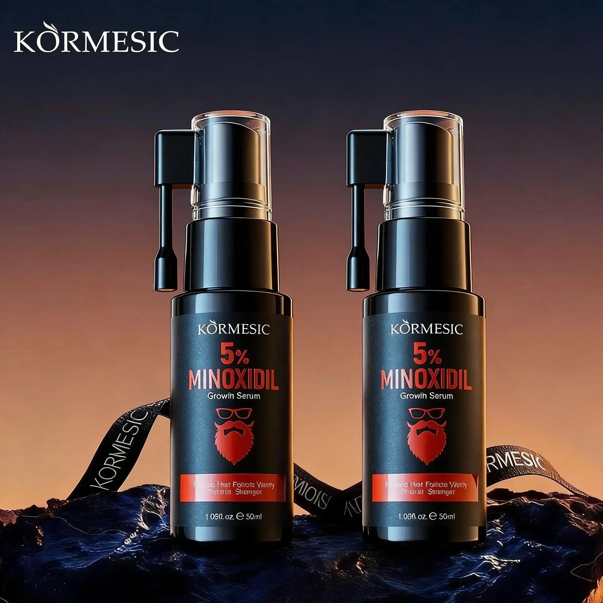 [BUY 1 GET 1 FREE]KÖRMESIC 5% Minoxidil Hair Growth Scalp Massage Cream with Keratin & Ginger for Men Women Prevents Loss Repairs Follicles Promotes Strengthens Roots Buy 1 Get 1 Free Thickening Regrowth Formula Rosemary Biotin