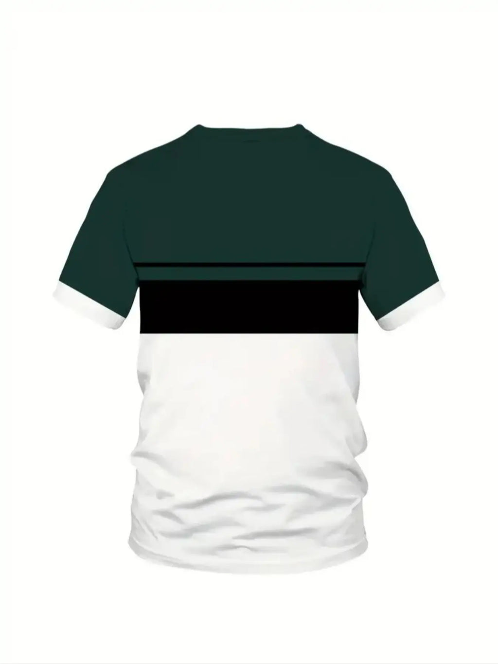 Men'S plus Size 3D King Striped T-Shirt and Shorts Set, Polyester Fiber, Summer Sports, Party, Travel Gift, Loose Fit