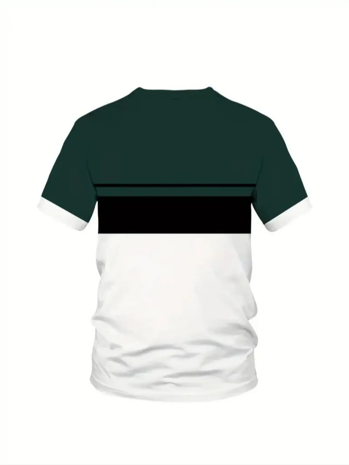 Men'S plus Size 3D King Striped T-Shirt and Shorts Set, Polyester Fiber, Summer Sports, Party, Travel Gift, Loose Fit