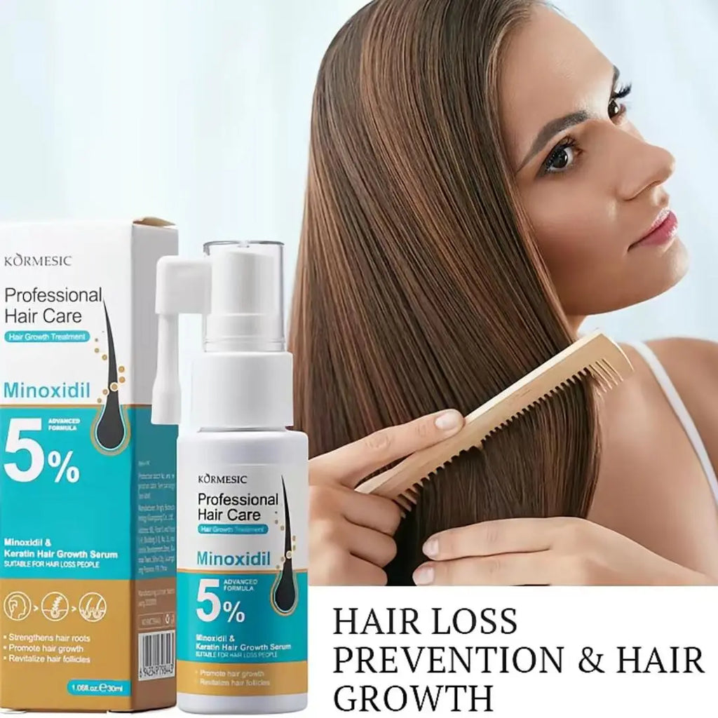 [BUY 1 GET 1 FREE]KÖRMESIC 5% Minoxidil Hair Growth Scalp Massage Cream with Keratin & Ginger for Men Women Prevents Loss Repairs Follicles Promotes Strengthens Roots Buy 1 Get 1 Free Thickening Regrowth Formula Rosemary Biotin